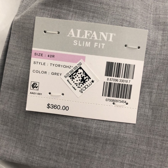 Alfano slim fit men’s suit - Picture 5 of 5